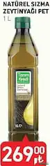 TARIM KREDİ NATUREL SIZMA ZEYTİNYAĞI PET 1 L fiyat ve kampanya bilgisi